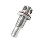 Boat Fuel Tank Vent Marine Grade Yacht Kayak Hardware Fitting for 12 Hose with Mounting Gasket