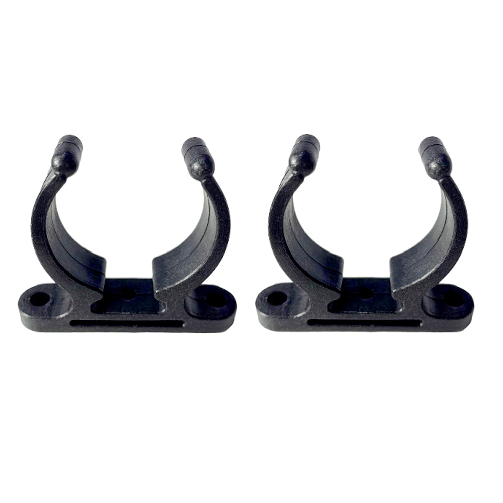 Boat Dive Ladder Storage Clip Brackets, Marine Nylon Hook Snap Clip Clamp Holder for 4-Step Ladder or Tube I.d.38-42mm