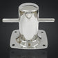 Boat Cross Bollard Cleat with 4-4/5" Base Plate for Marine Yacht, Deck Dock Rope Fasten Cleat