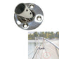 Marine Handrail Base 60 Degree for Tube Hole I.D 1", 316 Stainless Steel Boat Fitting Hardware Accessories