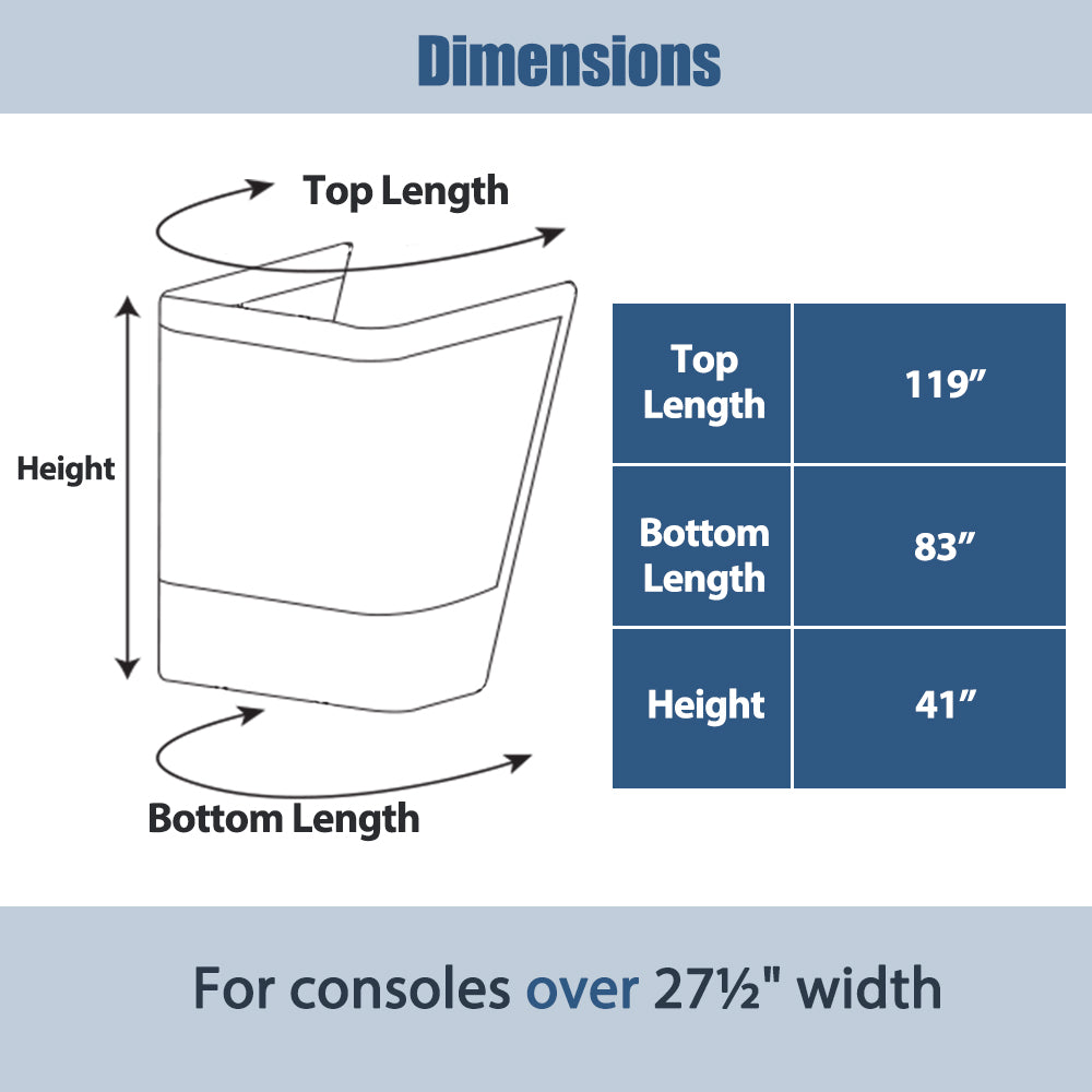 Boat Console T-Top Enclosure, Transparent Rain Cover, Marine Windshield Spray Curtain for Consoles Over 27½"