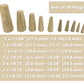 Marine Emergency Soft Wood Plug Sets , Boat Tapered Conical Thru-hull Drain Stopper, Assorted 1/5" to 1 3/5", 10 Pcs