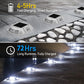 Solar Dock Lights - Marine Boat Deck Illumination Warning Indicator Lights, Outdoor Road Step Marker Accessories, 6 PCS