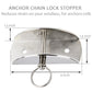 Boat Anchor Chain Lock Stopper for Marine Yachts Deck Hardware Accessories,1 Pcs