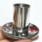 Marine Handrail Base 90 Degree for Tube Hole I.D 4/5", 316 Stainless Steel Boat Fitting Hardware Accessories