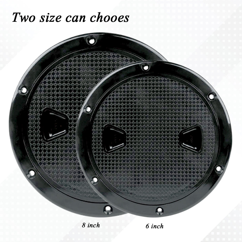 Boat Inspection Deck Plate Hatch for Marine Kayak Yacht Sailing Circular Seals Hardware Accessories