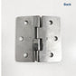 Boat Stainless Steel Door Hinges for RV Skylight Locker Hatch and Door, Heavy Duty Marine Grade 3" x3", 2pcs