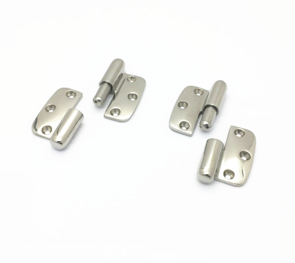 Boat Removable Hinge 316 Stainless Steel Boat Take Apart Hinge for Companionway Doors and Panels, 2 Sets