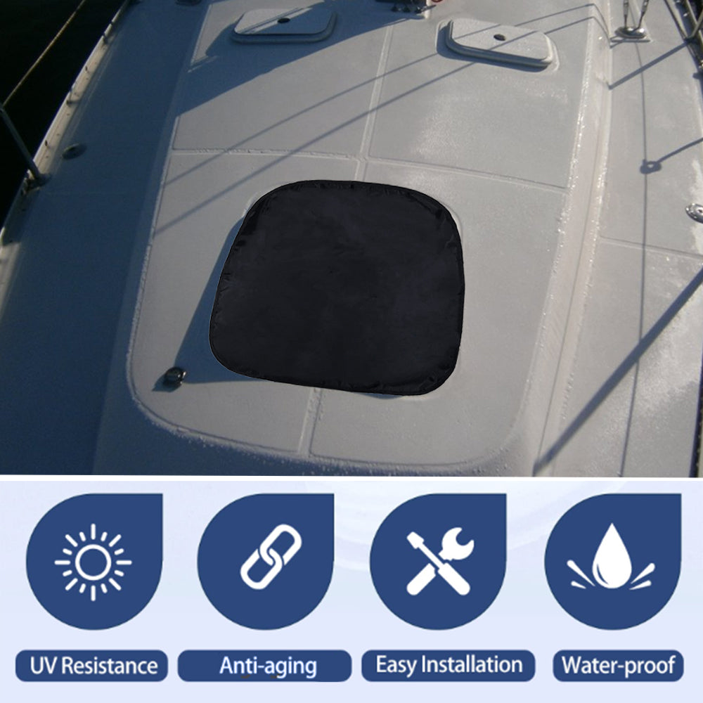 Boat Hatch Cover Trapezoid 24 1/4" X 23 1/4", Marine Deck and Access Hatch Protective Guard Accessories, Anti-UV and friction, 1 PCS