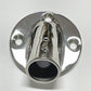 Boat Round Hand Rail Base Heavy Dudy Marine Hand Rail Fittings 30 Degree, Stainless Steel,  1 Pcs