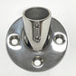 Marine Handrail Base 45 Degree for Tube Hole I.D 4/5", 316 Stainless Steel Boat Fitting Hardware Accessories