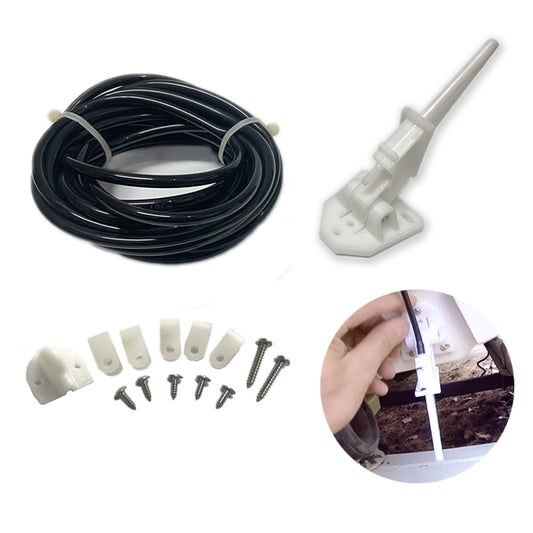 Marine Boat Speedometer Pitot Kit Automatic Kick-up Tube Assembly Up to 80 MPH