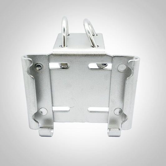 Marine Rail Mount Anchor Brackets for Boat Horizontal Rails for Round Square Tube, Stainless Steel