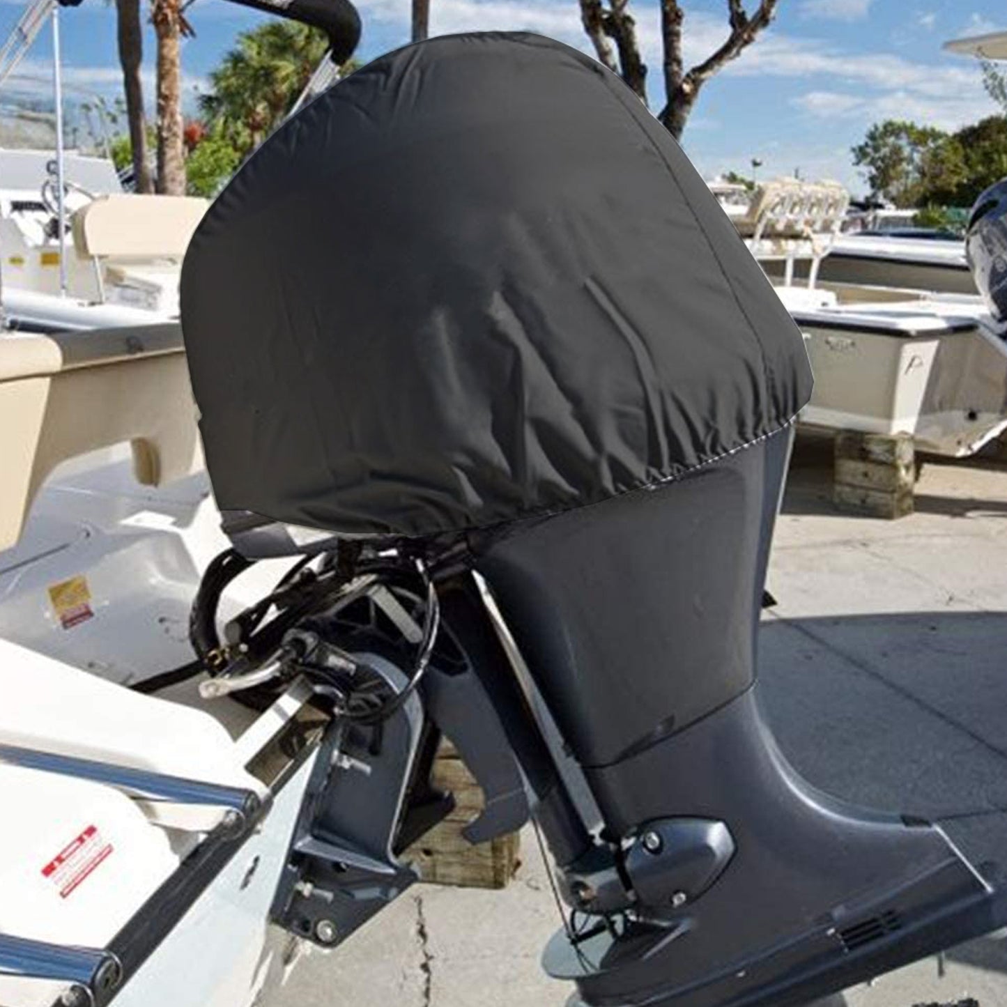 Waterproof Outboard Boat Motor Cover (25-50HP / 50-115 HP / 115-225 HP)