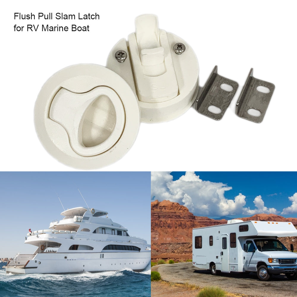 Boot Slam Hatch Flush Pull Latch Deck Cabin Hatch Flush Door Hardware, 2¡°