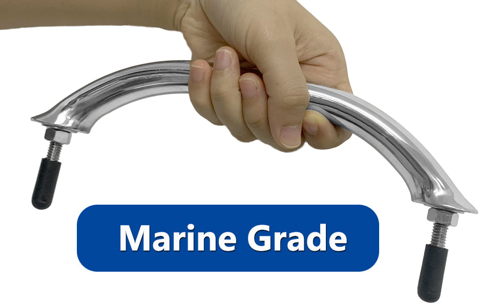 Boat Grab Handle, Marine Stainless Steel Handrail Grip Hardware Accessories