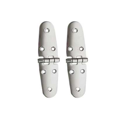 Boat Strap Hinges for Marine Grade RV Skylight Locker Hatch and Door, Top Mount 5-5/8" x 1-1/2", 2 Pcs