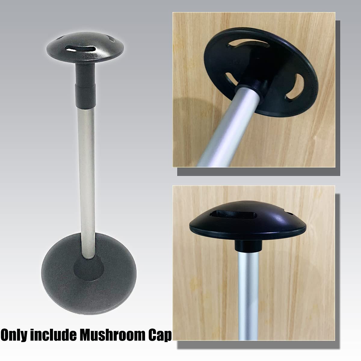 Boat Cover Support Pole Mushroom Cap - 5 Plastic Top with 3 Strap Hol – AZ  Star Marine